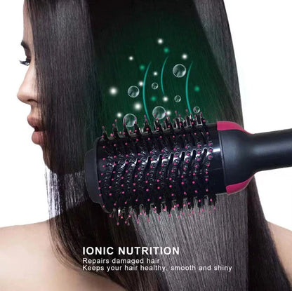 Hair Dryer & Stylish Brush - Luluat
