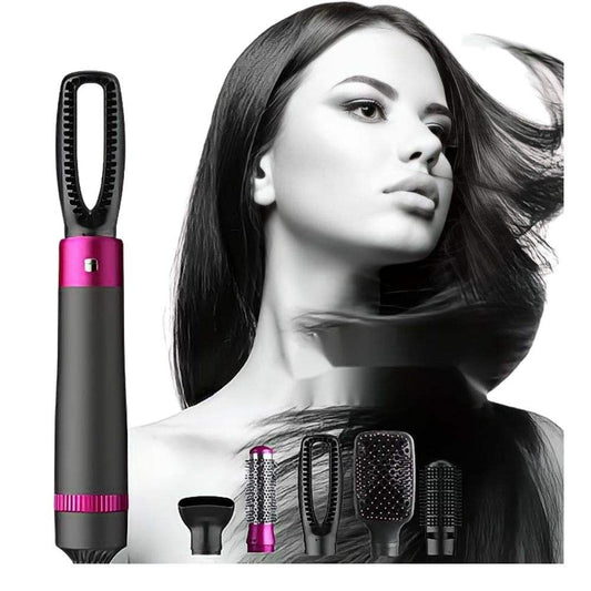 5-in-1 Hot Air Brush: Effortless Styling, Endless Possibilities - Luluat